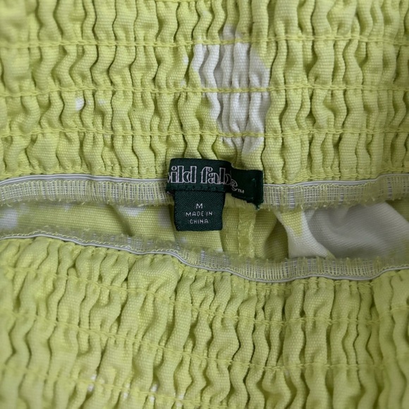 Lime Green Paperbag Shorts Wild Fable Size M - Picture 3 of 5